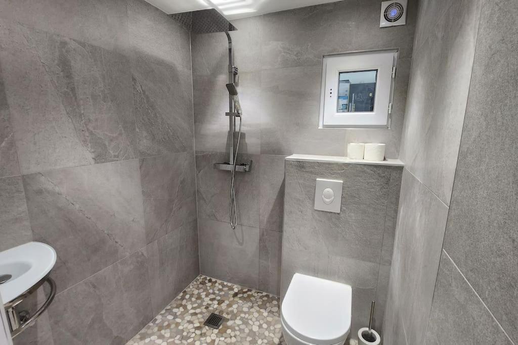 Suite Prestige Logement Neuf Avec Spa Et Ecran De Cinema En Rez De Jardin Colmar Exterior foto